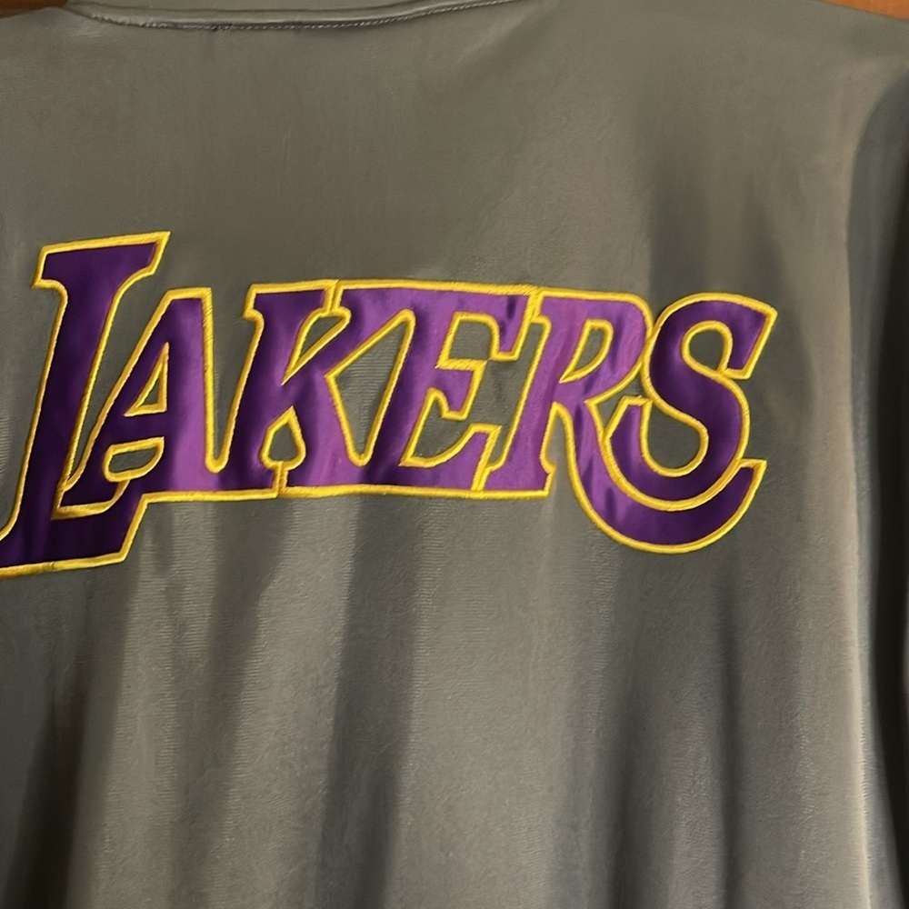 NBA MAJESTIC  Lakers Jacket LARGE TALL - Picture 6 of 6